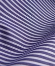Striped blue fabric background