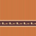 Striped brown background