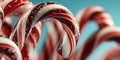 Striped candy cane pattern Christmas background Royalty Free Stock Photo