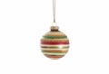 Striped Christmas Ornament