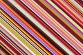 Striped color gift paper