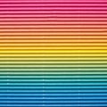 Striped colored cardboard or paper background