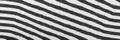Striped Cotton Fabric Texture Background, Black and White Textile Royalty Free Stock Photo