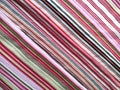 Striped diagonal fabric with geometric pattern. Abstract background