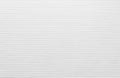 Striped embossed paper texture. Vector abstract white background with horizontal lines Royalty Free Stock Photo