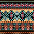 Striped ethnic pattern