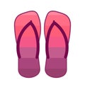 Sandals Footwear Icon Clipart for Summer Beach Vacation Doodle PNG Illustration Royalty Free Stock Photo