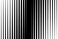 Striped gradient background with abstract gradation of thick and bold vertical lines. Geometric halftone diagonal parallel Royalty Free Stock Photo