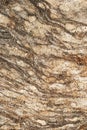 Striped grangy granite stone surface