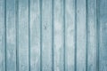 Striped grey wooden surface. Shabby light gray and blue fence with nails. Wood wall background, old planks, parquet, table. Vintag Royalty Free Stock Photo