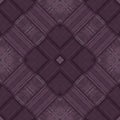 Striped grunge elegant 3d seamless pattern. Textured halftone braided background. Vector repeat wicker backdrop. Ornate geometric