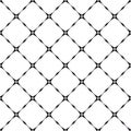 Striped grunge plaid halftone black and white seamless texture background Royalty Free Stock Photo