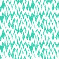 Striped hand drawn pattern with zigzag lines