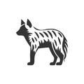 Striped hyena icon