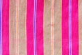 Striped loincloth fabric background Royalty Free Stock Photo