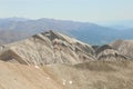 Striped mountains