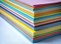 Striped Office Paper Stack A Versatile Workspace Tool for Jotting Down Ideas Memos and Important Notes Perfect for