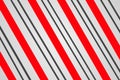 Striped pattern abstract background red,black and white color lines Royalty Free Stock Photo