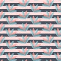 Striped petal soft pattern Royalty Free Stock Photo