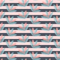 Striped petal soft pattern Royalty Free Stock Photo