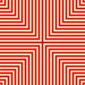 Striped red white seamless pattern. Abstract repeat angular lines texture background. Royalty Free Stock Photo