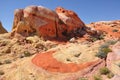 Striped Rock Sandstone Rock Formation