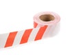 Striped safety ribbon