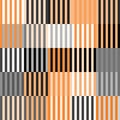 Striped seamless pattern. Abstract background elegant colorful lines. Orange, grey, black and white color. Endless pattern for Royalty Free Stock Photo