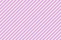 Striped seamless pattern with violet pastel colors. Diagonal stripe abstract background vector. Holiday wrap design Royalty Free Stock Photo