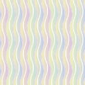 Striped seamless vector pattern in pastel ombre