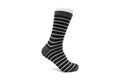 Striped toe sock isolated on white background Royalty Free Stock Photo
