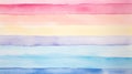 Striped watercolor abstract background