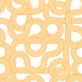 striped waves seamless pattern. Background modern. Trendy abstract gradient backdrop. Minimalistic design. Royalty Free Stock Photo