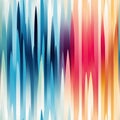 striped wavy texture of a seamless pattern with multicolored wavew stripes on multicolored pastel background