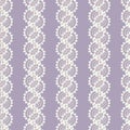 Stripes in pastel purple seamless vector pattern Royalty Free Stock Photo