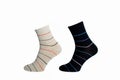 Stripy cotton socks