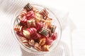 Stripy lollipop Royalty Free Stock Photo