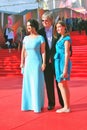 Strizhenovs family at Moscow Film Festival