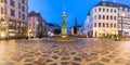 Stroget street, Amagertorv, Copenhagen, Denmark