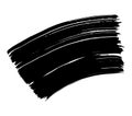 Stroke a very wide brush. Vector brush trace