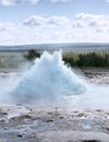 Strokkur geyser, Iceland Royalty Free Stock Photo