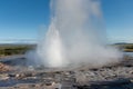 Strokkur geysir eruption, Golden Circle Royalty Free Stock Photo