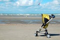 Stroller on the beach