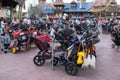 Stroller Parking, Disney World, Strollers Royalty Free Stock Photo