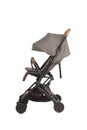 A stroller on a white background, modern design. Royalty Free Stock Photo