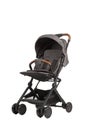A stroller on a white background, modern design. Royalty Free Stock Photo