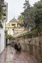 Strolling through the ancient streets of Seville and today judera neighborhood called Santacruz