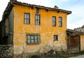 A beautiful old adobe house in the village of Bilecik. Turkey