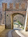 Strolling through the medieval alleys of Castell`Arquato Ladyhawke location