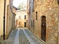 Strolling through the medieval alleys of Castell`Arquato Ladyhawke location